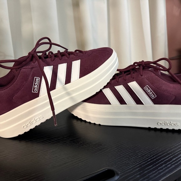 adidas Shoes - Adidas Women's Maroon and White Sneakers NWOT